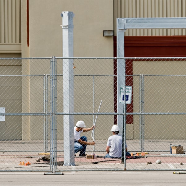 how much time can i rent the temporary fence for my work site or event in Desert Hot Springs CA